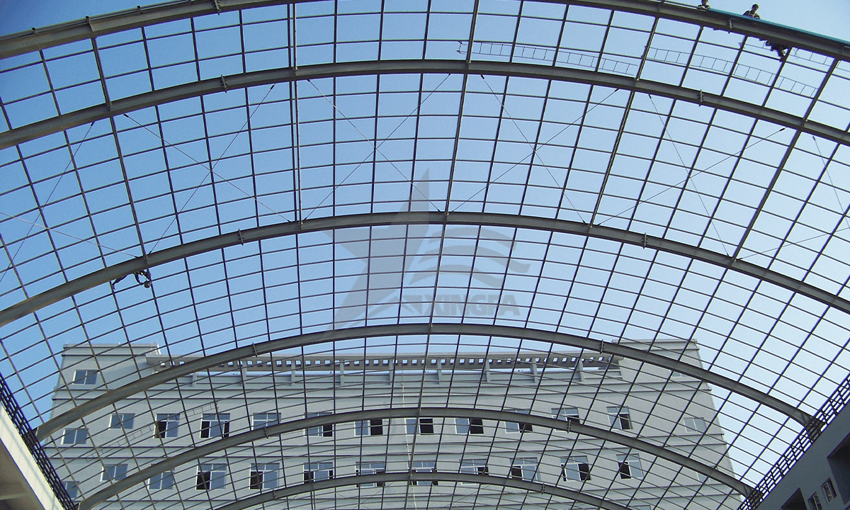Translucent Glass Rrof Translucent Trapezoidal PVC T1130 - XINGFA